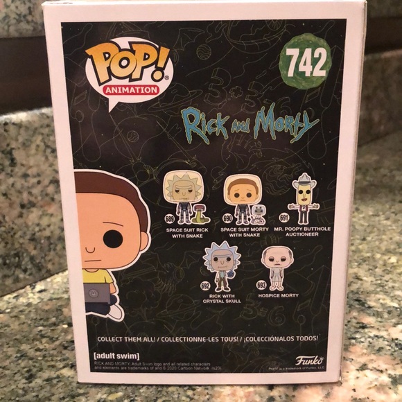 Rick and Morty Funko Pop! “Morty with Laptop” - Picture 3 of 5